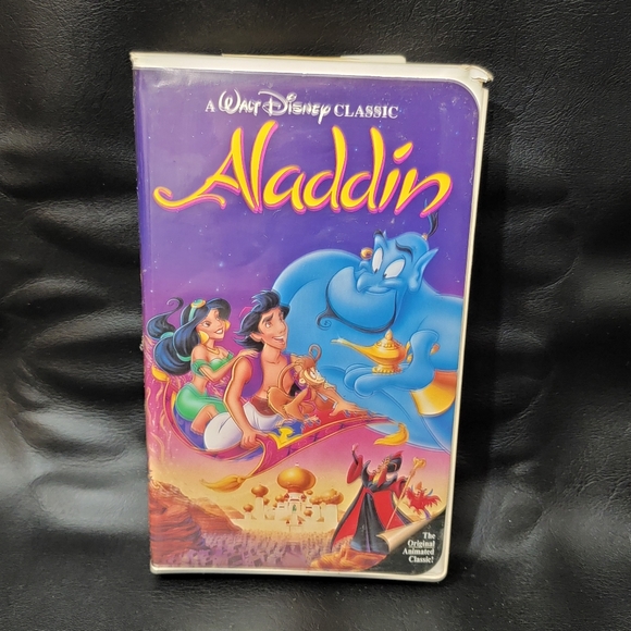 Disney Aladdin Vintage VHS,All Products : American Fashion Style Bags On Sale